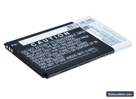 BLU Studio 5.0C Replacement Battery, 3.7V, 1800mAh, Li-ion 4