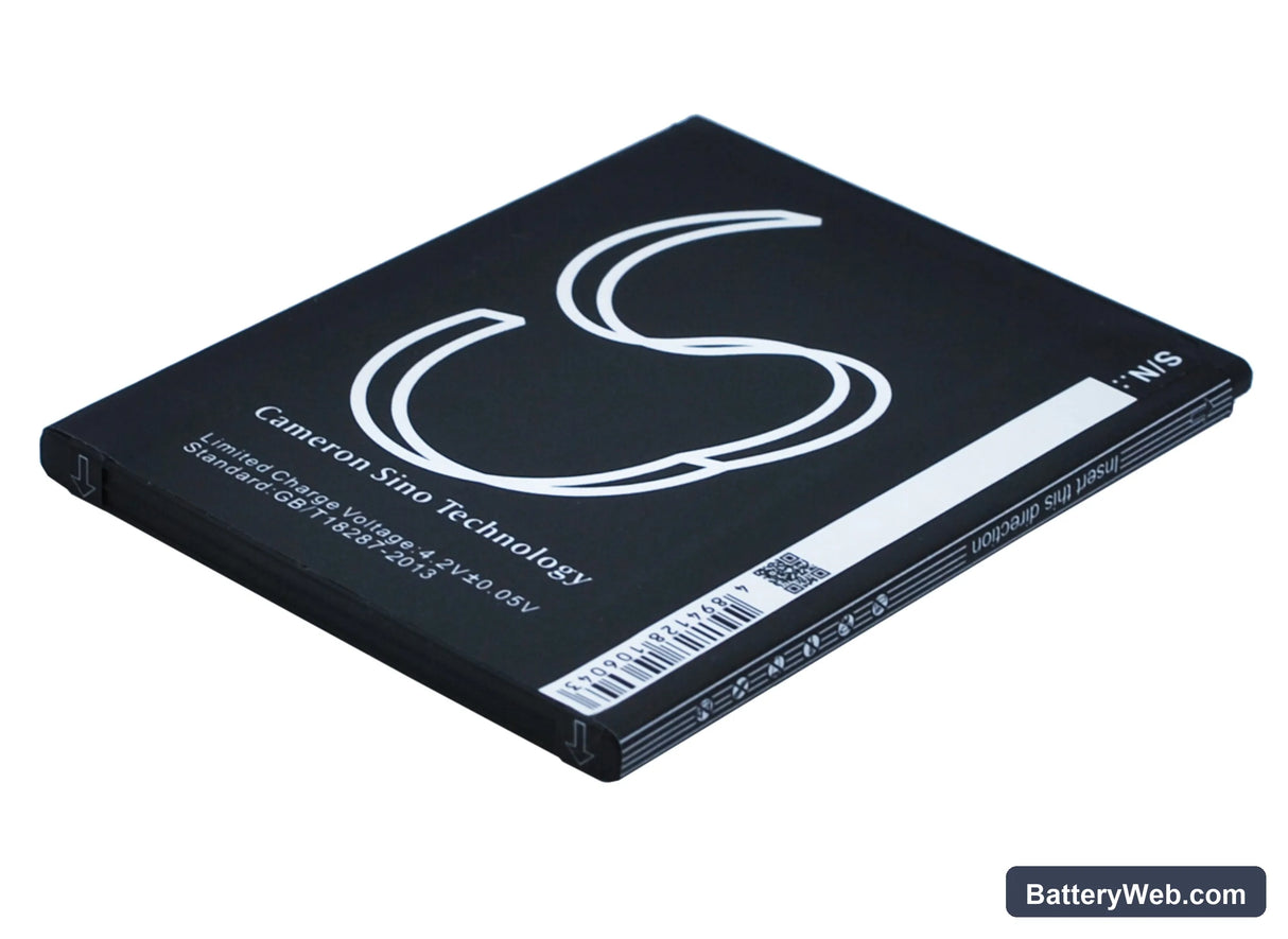 BLU Studio 5.0S Replacement Battery, 3.7V, 1800mAh, Li-ion 5