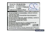 BLU Studio 5.5 Replacement Battery, 3.7V, 1900mAh, Li-ion 1