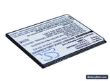 BLU Studio 5.5S Replacement Battery, 3.8V, 2100mAh, Li-Polymer 3