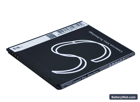 BLU Studio 5.5S Replacement Battery, 3.8V, 2100mAh, Li-Polymer 4