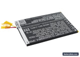 BLU Studio 6.0 HD Replacement Battery, 3.7V, 3000mAh, Li-Polymer 4
