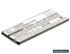 BLU Studio 5.5 K Replacement Battery, 3.8V, 2550mAh, Li-Polymer 1