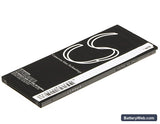 BLU Studio 5.5 K Replacement Battery, 3.8V, 2550mAh, Li-Polymer 3