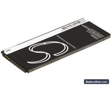 BLU Studio 5.5 K Replacement Battery, 3.8V, 2550mAh, Li-Polymer 4