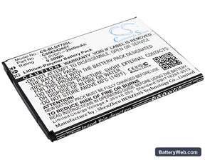 BLU Studio X Plus Replacement Battery, 3.8V, 2500mAh, Li-Polymer 1