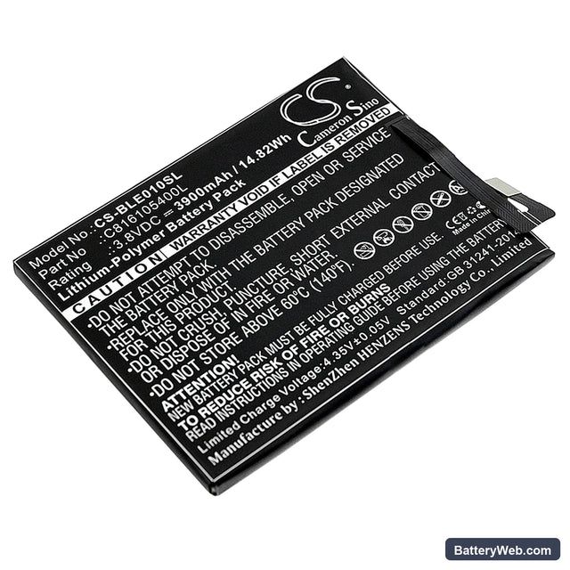 BLU Energy X Replacement Battery, 3.8V, 3900mAh, Li-Polymer 1