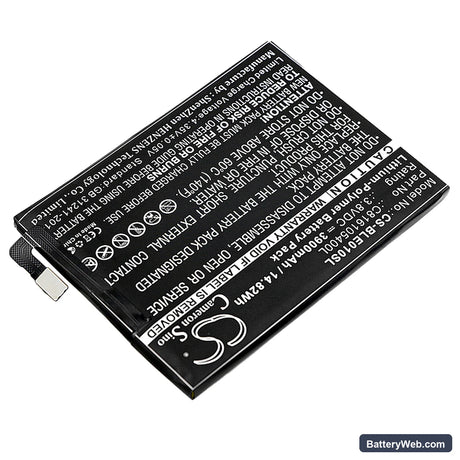 BLU Energy X Replacement Battery, 3.8V, 3900mAh, Li-Polymer 2