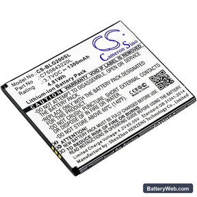 BLU Studio G2 Plus Replacement Battery, 3.7V, 1300mAh, Li-ion 1