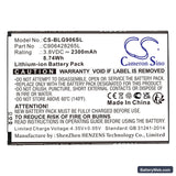 BLU Grand XL Replacement Battery, 3.8V, 2300mAh, Li-ion 3