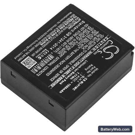 Olympus E-M1 Mark II Replacement Battery, 7.4V, 1050mAh, Li-ion 2