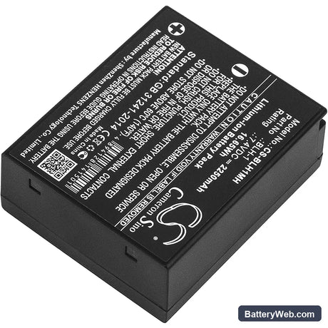 Olympus E-M1 Mark II Replacement Battery, 7.4V, 2250mAh, Li-ion 2