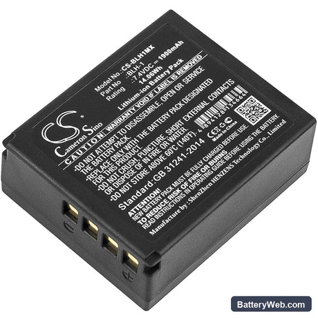 Olympus E-M1 Mark II Replacement Battery, 7.4V, 1900mAh, Li-ion 1