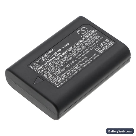 Leica BM8 Replacement Battery, 3.7V, 1600mAh, Li-ion 1