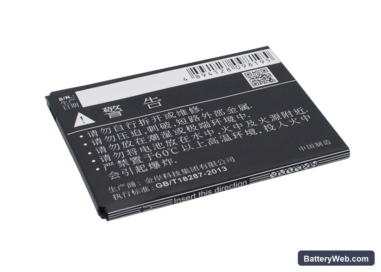 Lenovo K3 Note Replacement Battery, 3.7V, 2000mAh, Li-ion 5
