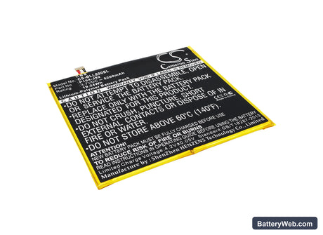 BLU Life View TAB Replacement Battery, 3.7V, 5200mAh, Li-Polymer 1