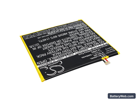 BLU Life View TAB Replacement Battery, 3.7V, 5200mAh, Li-Polymer 2