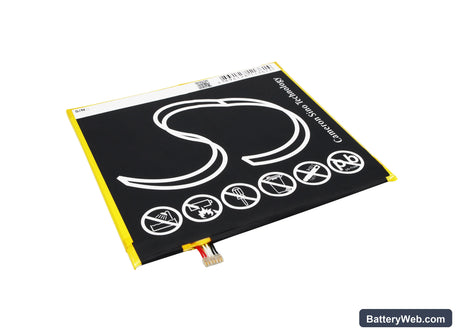 BLU Life View TAB Replacement Battery, 3.7V, 5200mAh, Li-Polymer 4