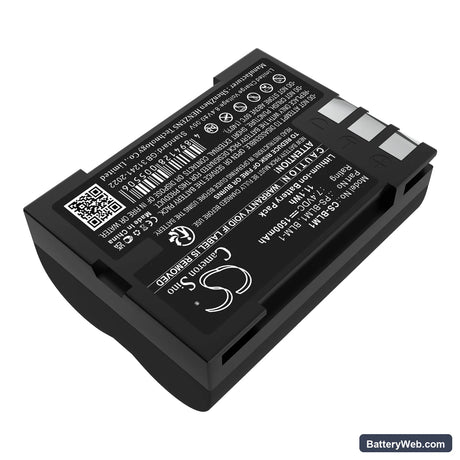 Olympus C-8080 Wide Zoom Replacement Battery, 7.4V, 1500mAh, Li-ion 2