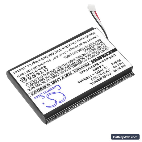 Bosch GLM 100 Replacement Battery, 3.7V, 1200mAh, Li-ion 2