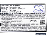 BLU Neo X Plus Replacement Battery, 3.7V, 2300mAh, Li-ion 5