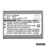 Olympus E-M5 Replacement Battery, 7.6V, 750mAh, Li-ion 5