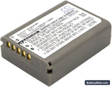 Olympus E-M5 Replacement Battery, 7.6V, 1050mAh, Li-ion 1
