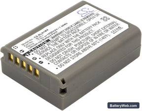 Olympus E-M5 Replacement Battery, 7.6V, 1050mAh, Li-ion 1