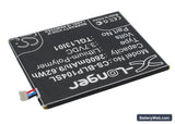 Wiko Darside Replacement Battery, 3.7V, 2600mAh, Li-Polymer 3