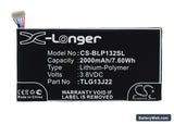 Wiko Darkfull Replacement Battery, 3.8V, 2000mAh, Li-Polymer 1