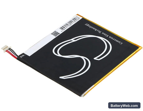 BLU TouchBook G7 Replacement Battery, 3.7V, 2600mAh, Li-Polymer 3