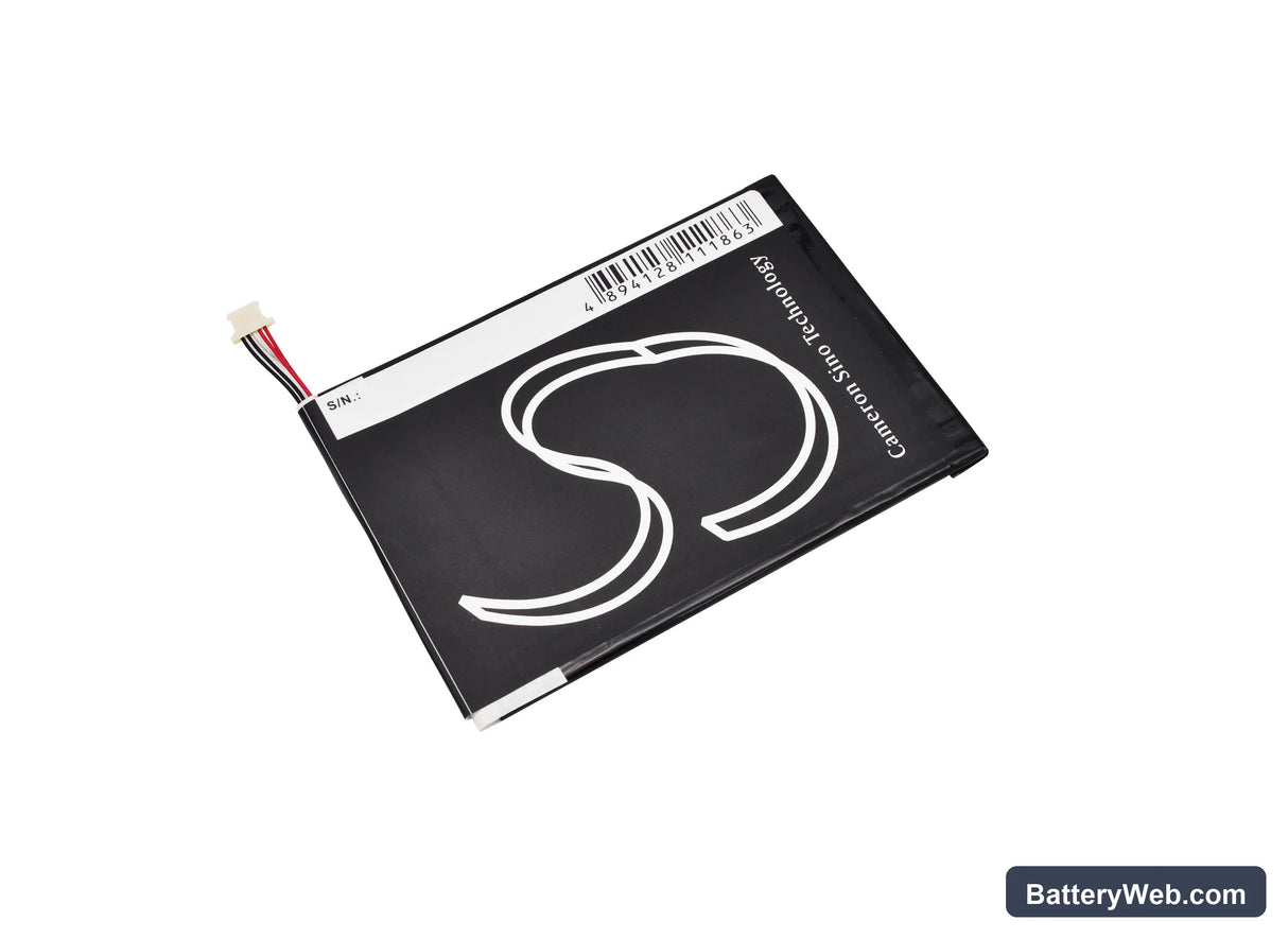 BLU TouchBook 7.0 Pro Replacement Battery, 3.7V, 3000mAh, Li-Polymer 3