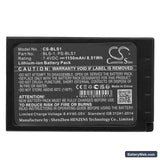 Olympus Evolt E-450 Replacement Battery, 7.4V, 1150mAh, Li-ion 5