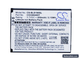 BLU HERO Replacement Battery, 3.7V, 850mAh, Li-ion 5