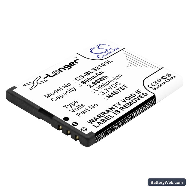 AEG Voxtel M320 Replacement Battery, 3.7V, 800mAh, Li-ion 1