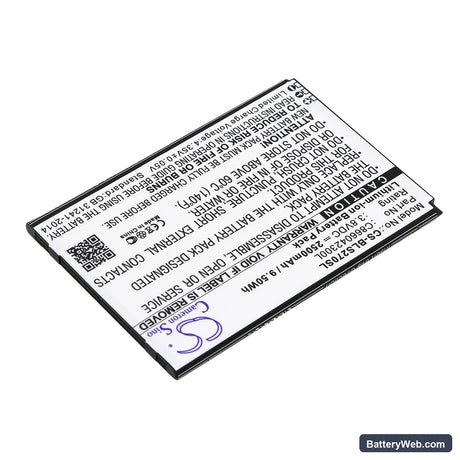 BLU Studio C 8.8 Replacement Battery, 3.8V, 2500mAh, Li-ion 2