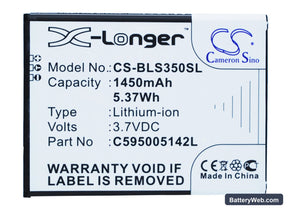 BLU Star Jr Replacement Battery, 3.7V, 1450mAh, Li-ion 1