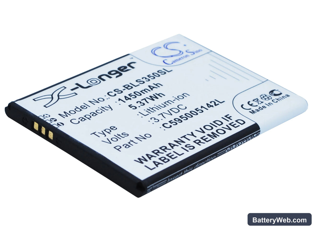 BLU Star Jr Replacement Battery, 3.7V, 1450mAh, Li-ion 2
