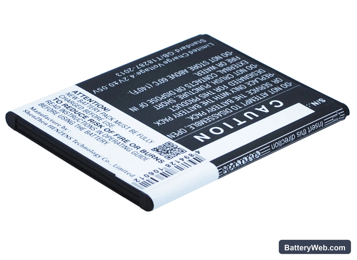 BLU Star Jr Replacement Battery, 3.7V, 1450mAh, Li-ion 5