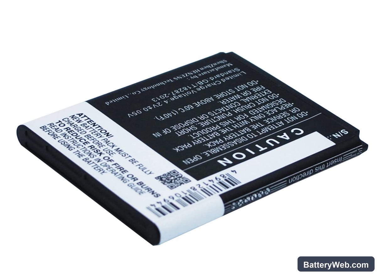 BLU Sport 4.5 Replacement Battery, 3.7V, 2000mAh, Li-ion 4