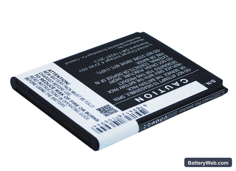 BLU Sport 4.5 Replacement Battery, 3.7V, 2000mAh, Li-ion 4
