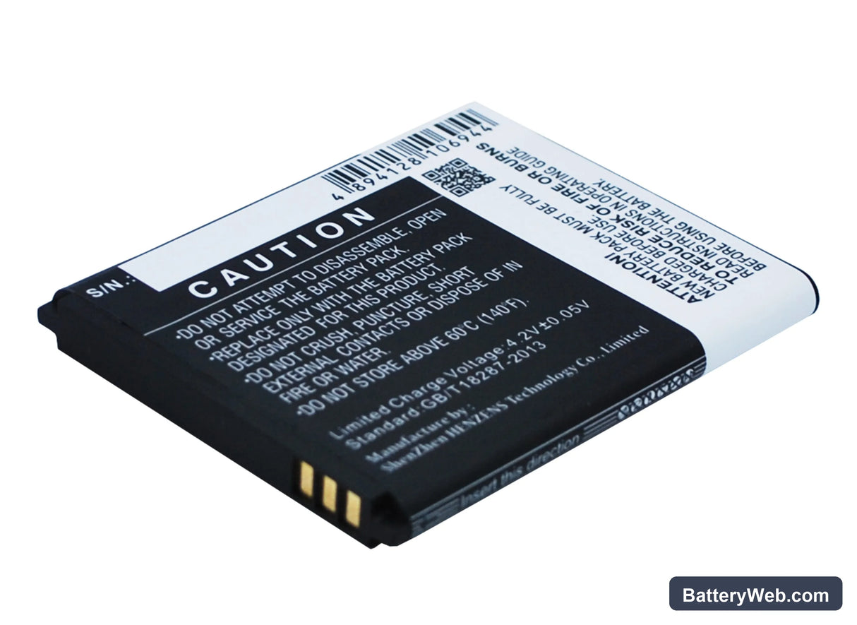 BLU Sport 4.5 Replacement Battery, 3.7V, 2000mAh, Li-ion 5