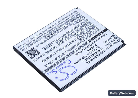 BLU Star 4.5 Replacement Battery, 3.7V, 1550mAh, Li-ion 2