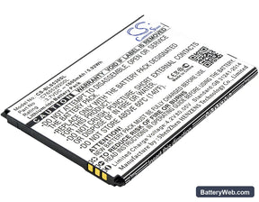 BLU Studio X8 HD Replacement Battery, 3.7V, 1600mAh, Li-ion 1
