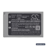 Olympus OM-D E-M10 Replacement Battery, 7.4V, 1000mAh, Li-ion 5