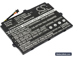 LG Optimus Pad V900 Replacement Battery, 3.7V, 6400mAh, Li-Polymer 1