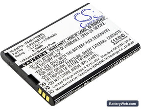 BLU Tank Li Replacement Battery, 3.7V, 1700mAh, Li-ion 1