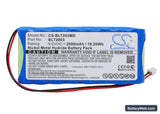 Biolat BLT2003 Replacement Battery, 9.6V, 2000mAh, Ni-MH 1
