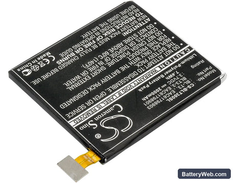 LG Optimus Vu Replacement Battery, 3.7V, 2000mAh, Li-Polymer 2