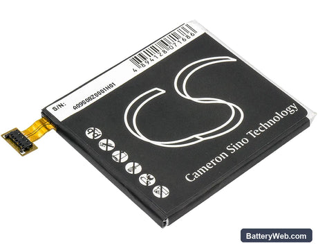 LG Optimus Vu Replacement Battery, 3.7V, 2000mAh, Li-Polymer 3